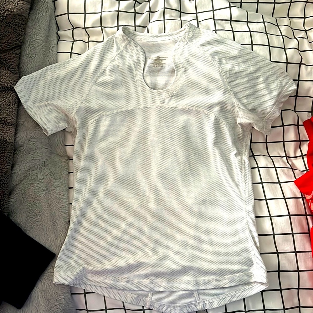 This is a lululemon athletic t shirt